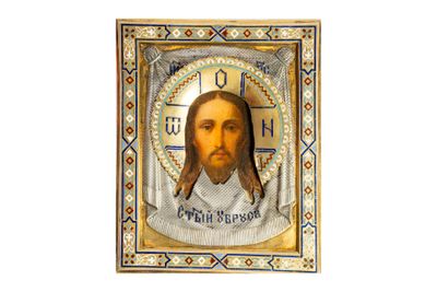 Icône, Russie, XIXe siècle Sainte Face