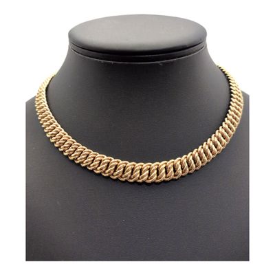 COLLIER en or jaune 750 millièmes Poids 39 g long 45 cm - Photo 1