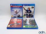 La PlayStation 4 de Sony et ses jeux sont exposés dans un magasin