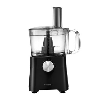Robot ménager Black & Decker sur fond blanc, avec un fond blanc