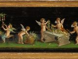 an image of a painting of a group of naked women in a field