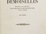 the title page of a book with a picture of a man in a hat