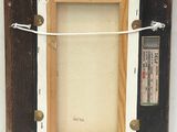 a picture of a picture frame with a thermometer in it