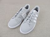 adidas superstar leather trainers in grey and white