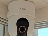 an image of a home security camera mounted on the ceiling