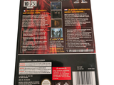 the back cover of a video game case with a picture of a man