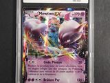 a close up of a pokemon card on a table