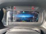 a digital display in the center of a car