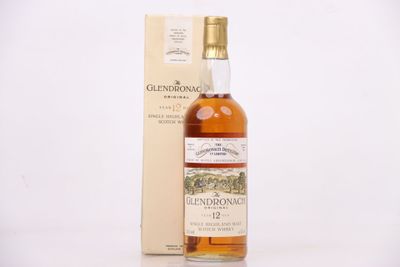 Whisky single malt écossais Glendronach 12 ans d'âge