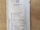 a close up of a packet of skin care product on a table