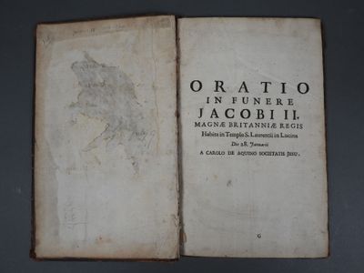 an open book with a drawing of a map on it