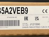 a box with a label on it that says fba35a / 2a / e9