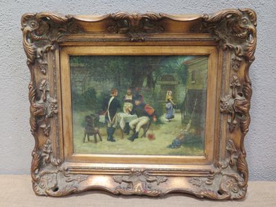 CARSON "Scène militaire panneau moderne SBD (30x40.