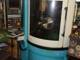 a machine that is sitting inside of a building