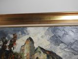 a picture of a painting hanging on a wall