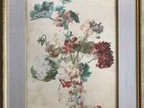 a picture of a painting of flowers in a vase