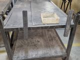 an image of a table with a piece of metal on it