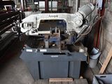 a machine that is sitting inside of a building
