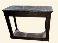 Console d'applique en acajou et placage d'acajou. (photo 4)