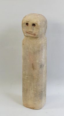 an image of a stone figurine of a man