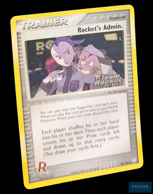 La carte Pokémon représente une femme et un chat.