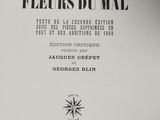 a close up of a book with a black and white cover