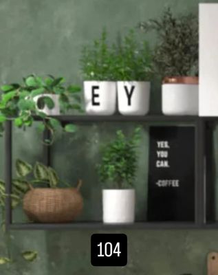 Lot de 4 étagères murales métalliques de 60cm , marque OSKAB