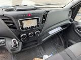a car dashboard with a view of a map on the screen