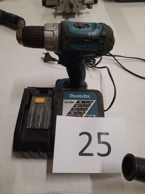 a picture of a cordless drill with a number 25 on it