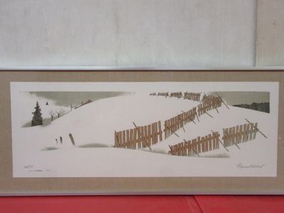 a picture of a picture of a snow covered hill