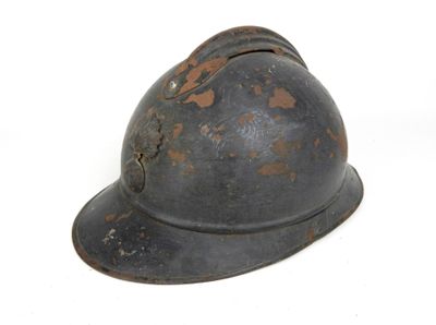 un casque que l'on porte sur le côté du casque