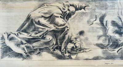 Jacques JOOS (1945-2021), "Moïse devant le buisson ardent", …