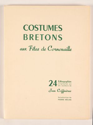 Costumes bretons aux fêtes de Corneau, tome 2
