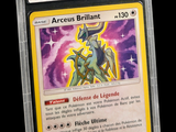 a close up of a card in a plastic case