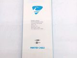 the back of a white box with a blue and white logo on it