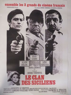 Affiche française du film « Le Clan des Siciliens »
