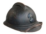 a helmet with a flower on it on a white background