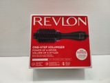 a picture of a box of revlon one step volumizer
