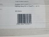 a close up of a box of food with a barcode on it