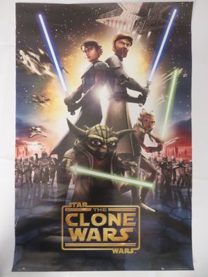 Affiche du film « Star Wars : La Guerre des Clones »