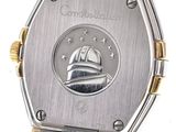 an image of a close up of a wrist watch with a clock on it