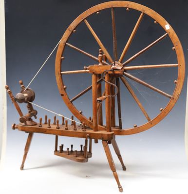 a spinning machine that is sitting on a table