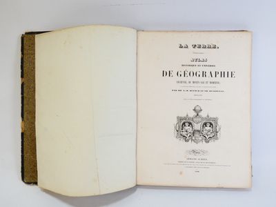 an open book with a picture of a man and a woman on it