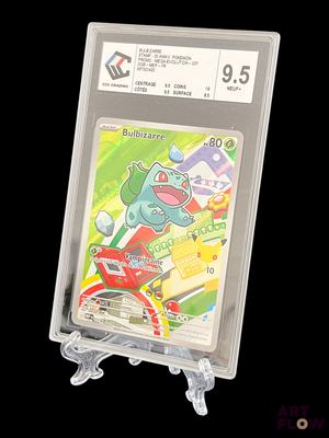 a picture of a pokemon trading card in a holder