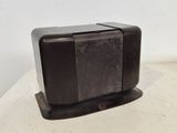 an image of a black toaster sitting on top of a counter