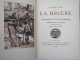 an open book with a picture of a man and a horse