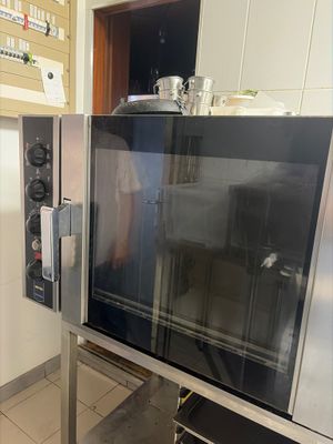 an image of a commercial oven in a commercial kitchen