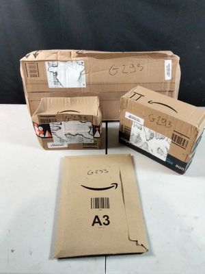 Lot de 4 colis Mystere (Retour Amazon,NPAI, Adresse incomplete, Destoc