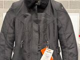 a jacket hanging on a hanger in a store