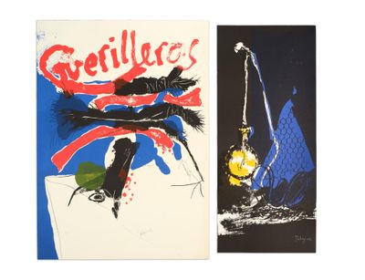 Paul REBEYROLLE (1926-2005) "Guérilleros" et "Affiche avant …